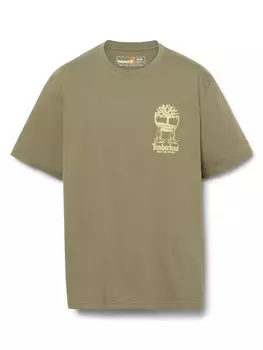 Футболка Timberland FOR THE OUTDOORS, хаки