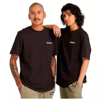 Футболка Timberland Heavyweight Woven Badge, черный