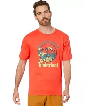 Футболка Timberland Hike Out Graphic Tee, цвет Hot Coral