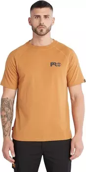 Футболка Timberland PRO Core Reflective PRO Logo Short Sleeve T-Shirt, цвет Wheat Boot