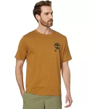 Футболка Timberland Scribble Tree Graphic Tee, цвет Wheat Boot