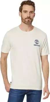 Футболка Timberland Short Sleeve Back Logo Graphic Tee, цвет Undyed