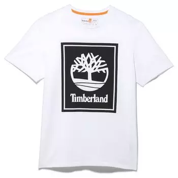 Футболка Timberland Stack Logo, белый