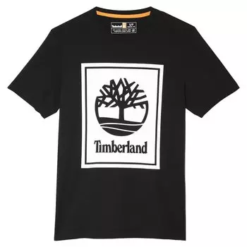 Футболка Timberland Stack Logo, черный