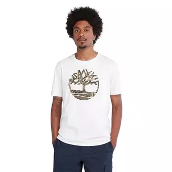 Футболка Timberland Tree Logo Seasonal Camo, белый