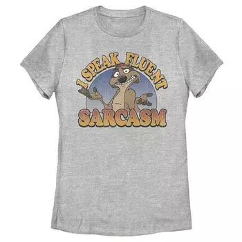 Футболка Тимона Сарказма Disney's King Lion Juniors Licensed Character