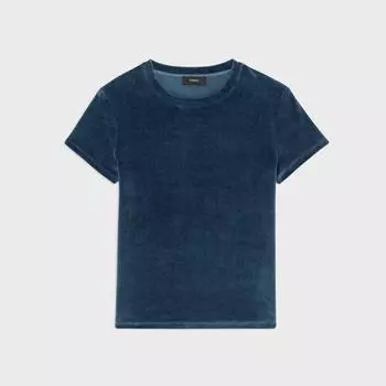 Футболка Tiny из велюра Theory