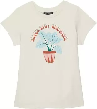Футболка Tiny Whales Never Stop Growing T-Shirt, натуральный