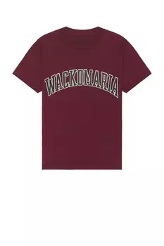 Футболка Тип-8 Wacko Maria, цвет Burgundy