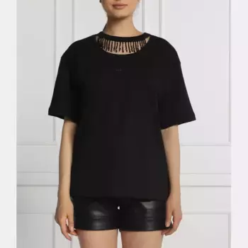 Футболка Tiphanie стандартного кроя Pinko, черный