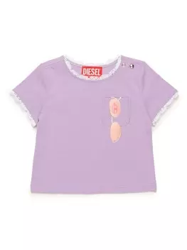 Футболка Tlucib Diesel Kids, фиолетовый