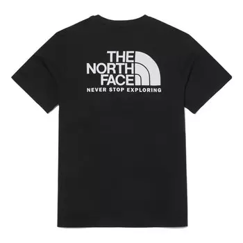 Футболка tnf logo ex t-shirt 'black' The North Face, черный