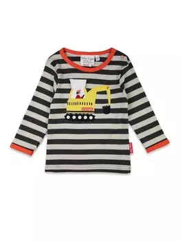 Футболка Toby Tiger Langarmshirt, серый