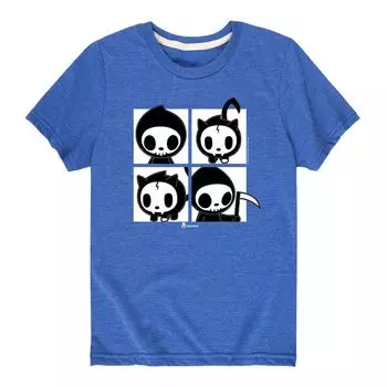 Футболка tokidoki 'Til Death Do Us Part для мальчиков 8–20 лет с рисунком Licensed Character, синий