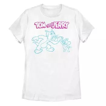 Футболка Tom And Jerry High Five для юниоров Licensed Character