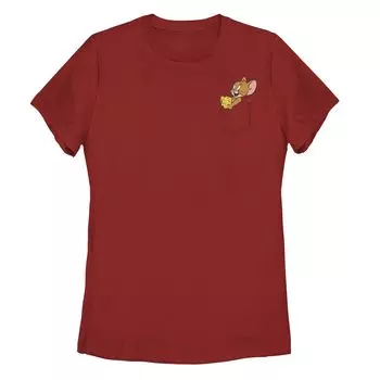Футболка Tom And Jerry Pocket Jerry для юниоров Licensed Character