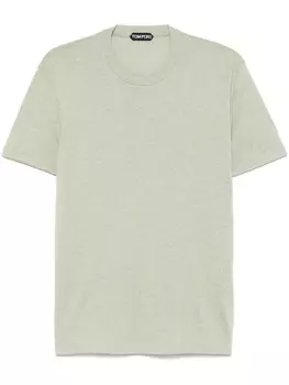 Футболка TOM FORD с меланжевым эффектом, зеленый