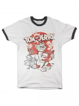 Футболка Tom & Jerry, белый