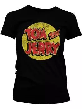 Футболка Tom & Jerry, черный