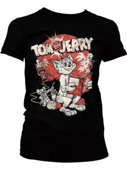 Футболка Tom & Jerry, черный