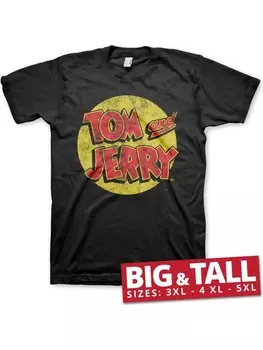 Футболка Tom & Jerry, черный