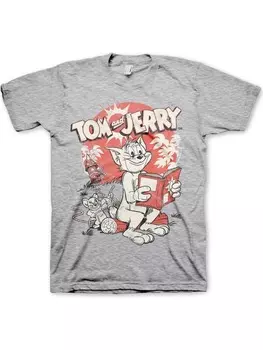 Футболка Tom & Jerry, серый