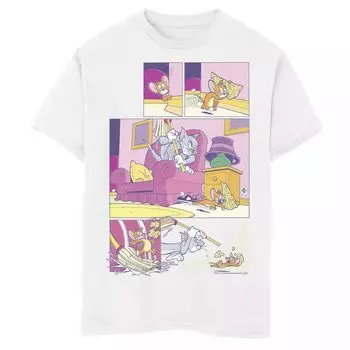 Футболка Tom & Jerry со вставками для мальчиков 8–20 лет Licensed Character