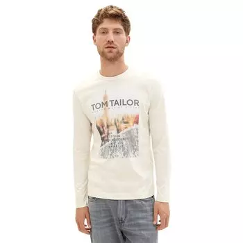Футболка Tom Tailor 1037812 Printed, бежевый
