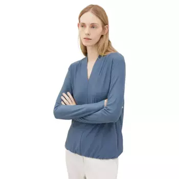 Футболка Tom Tailor 1040011 Crepe, синий
