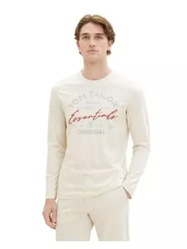 Футболка Tom Tailor, бежевый