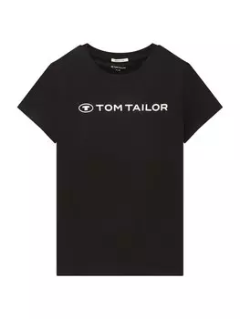 Футболка Tom Tailor, черный