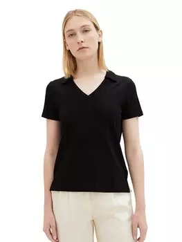 Футболка Tom Tailor, черный