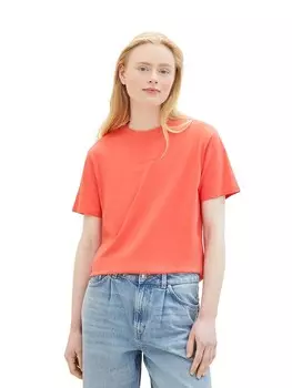 Футболка TOM TAILOR Denim, цвет hellrot
