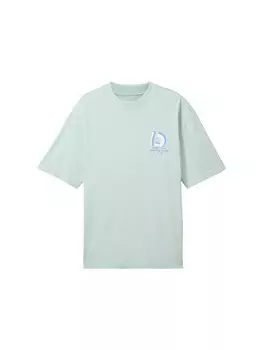 Футболка TOM TAILOR DENIM, цвет Mint