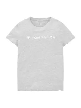 Футболка Tom Tailor, пестрый серый
