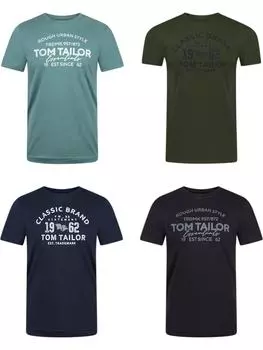 Футболка Tom Tailor, разноцветный