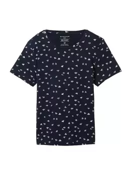 Футболка TOM TAILOR Shirt, морской синий