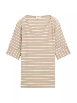 Футболка TOM TAILOR Shirt, темно-бежевый