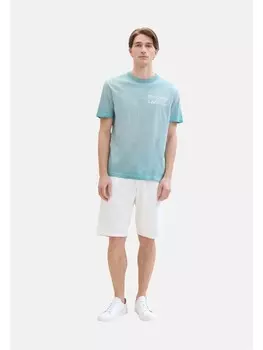 Футболка Tom Tailor T-Shirt, светло-синий