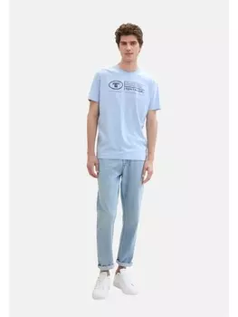 Футболка Tom Tailor T-Shirt, светло-синий