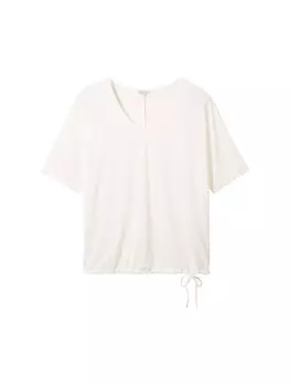 Футболка Tom Tailor Women + Shirt, белый