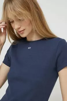 Футболка Томми Джинс Tommy Jeans, темно-синий