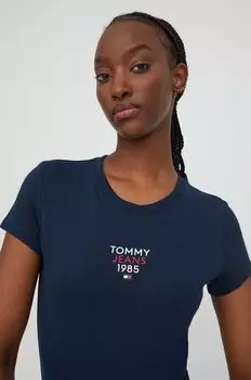 Футболка Томми Джинс Tommy Jeans, темно-синий