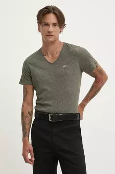 Футболка Томми Джинс Tommy Jeans, зеленый