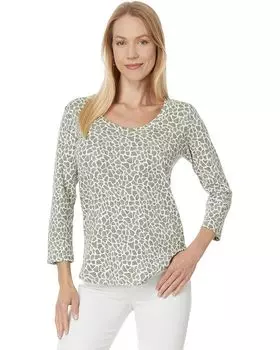 Футболка Tommy Bahama Ashby Isles Safari Spots Tee, цвет Tea Leaf