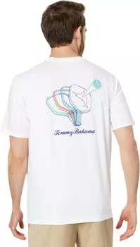 Футболка Tommy Bahama Bainbridge Match Tee, белый
