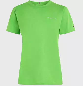 Футболка Tommy Hilfiger 1985 Solid, лаймовый