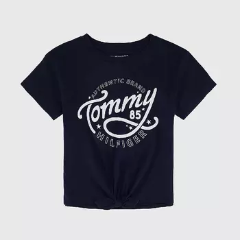 Футболка Tommy Hilfiger Big Kids' Tommy 85, темно-синий