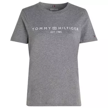 Футболка Tommy Hilfiger Corp Logo Regular Fit, серый