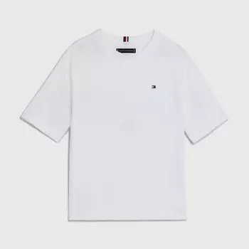 Футболка Tommy Hilfiger Kids' Back Logo, белый